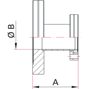 CF Reducer Nipple, Straight - Dimensions