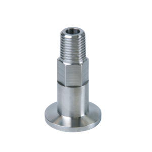 ISO-KF Flange with NPT Thread, Male