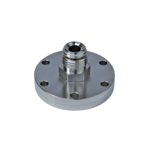 VCR Adapter, male, flange stainless steel 316L, VCR spigot: 1.4404/316L