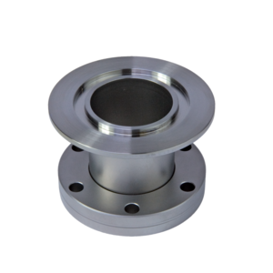 Adapter, stainless steel 1.4301/304, CF flange 304L