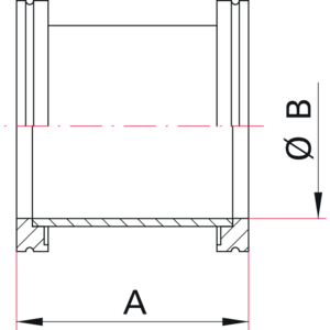 ISO-K Full Nipple - Dimensions