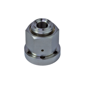 VCR Adapter, female, flange stainless steel 304L, VCR spigot: 1.4404/316L