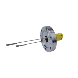 Thermocouple feedthrough, flanged, type K