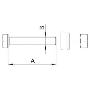 COF Screw Set - Dimensions