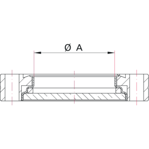 CF Schaugläser - Maßbild