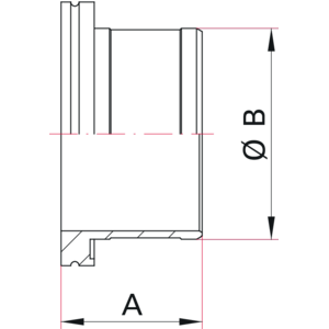 ISO-K Sleeve Coupling - Dimensions