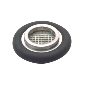 Centering ring with fine filter, 0,004 mm pore size