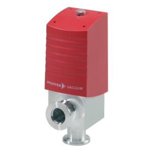 Eckventile, elektropneumatisch, mit Stellungsgeber (SG), mit Steuerventil (SV), stromlos offen