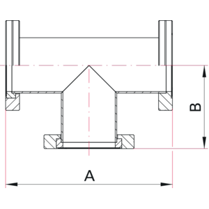 CF Tee - Dimensions