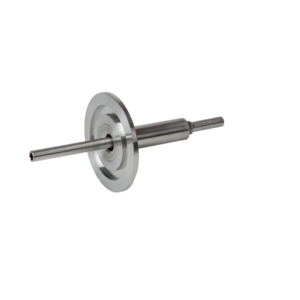 Fluid feedthrough, single tube, stainless steel