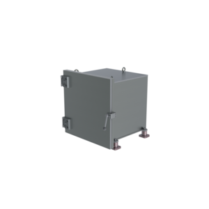 High vacuum chamber, cubical, KBH - Product