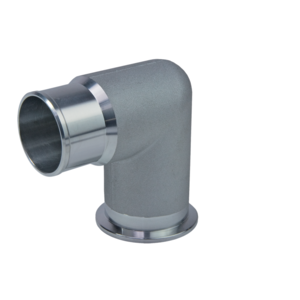 Elbow with hose adapter, 90°, Aluminum EN AW-6061