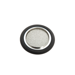 Centering ring with sintered metal filter, 0,02 mm pore size