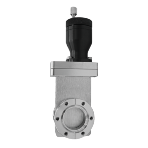 UHV gate valve, DN 63 CF, UNF, manual, SS/Cu/FKM